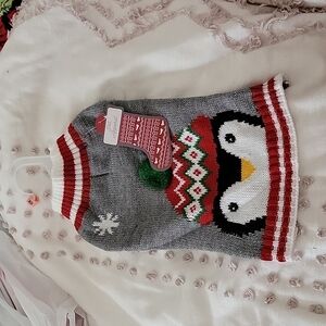 Penguin Knit Pet Apparel NEW